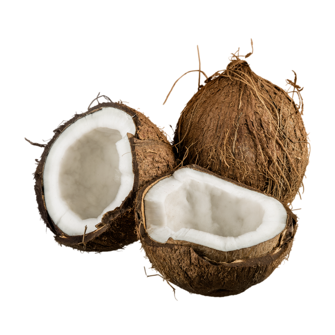 Semi-Husked Coconuts