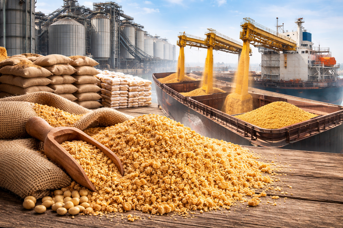 Soyabean Meal Exporter – Leading Global Supplier of High-Protein Soybean Meal | Bripure Overseas
